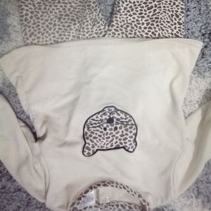 Little girls two piece wild leopard outfit